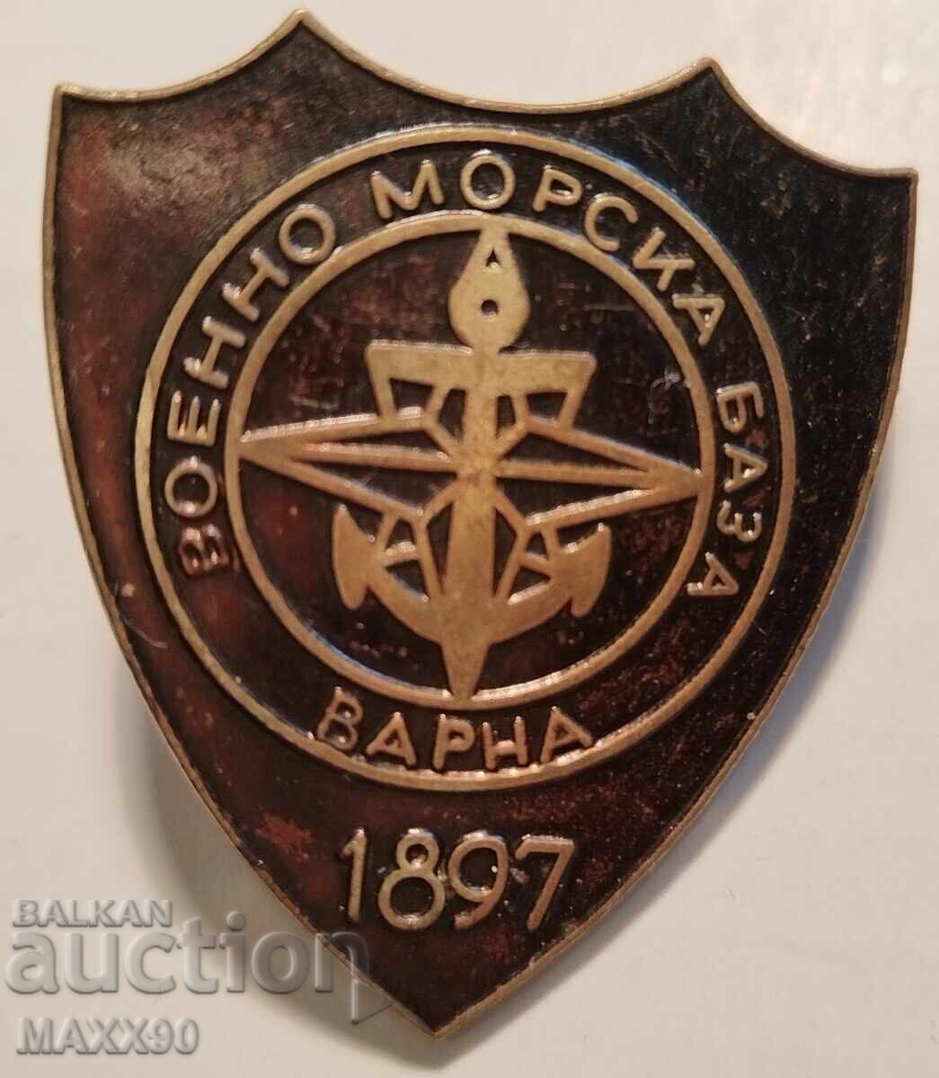 Badge of the Naval Base Varna - 6