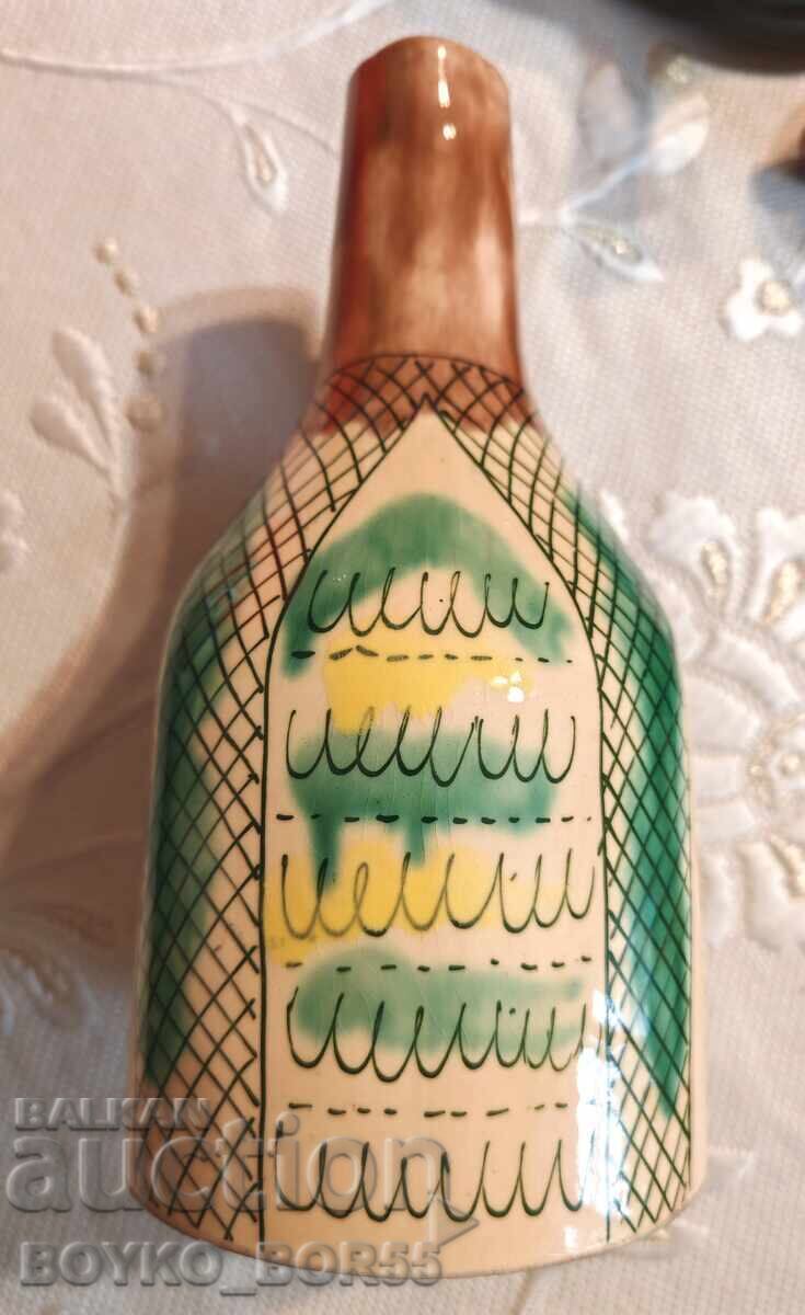 Beautiful Old Cana Vase, Handmade by SBH, 1970s - 5