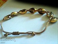 Old gilded bracelet