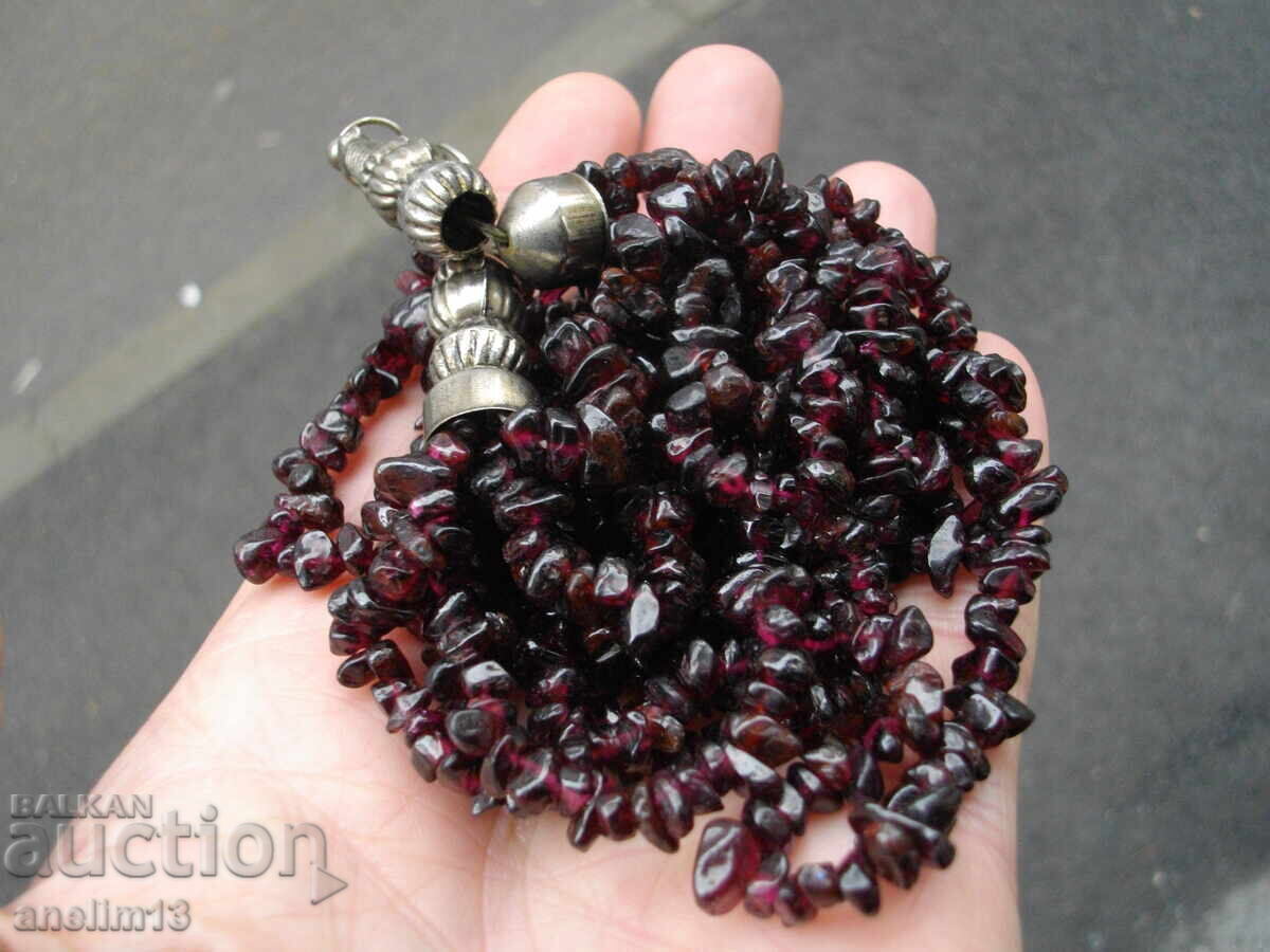 COLIER STAR GERDAN GRANAT - 7