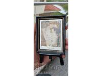 Goebel Gustav Klimt porcelain painting RARE