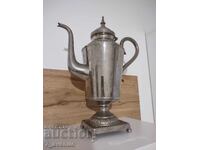 Cană argintată mare, cu ștampile, scandinavă 4.04.25