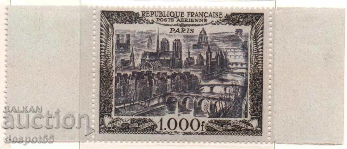 1950. Γαλλία. Αεροπορικό ταχυδρομείο. Παρίσι. R