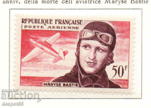 1955. Франция. Мариз Бастие. 1955. Франция. Мариз Бастие.