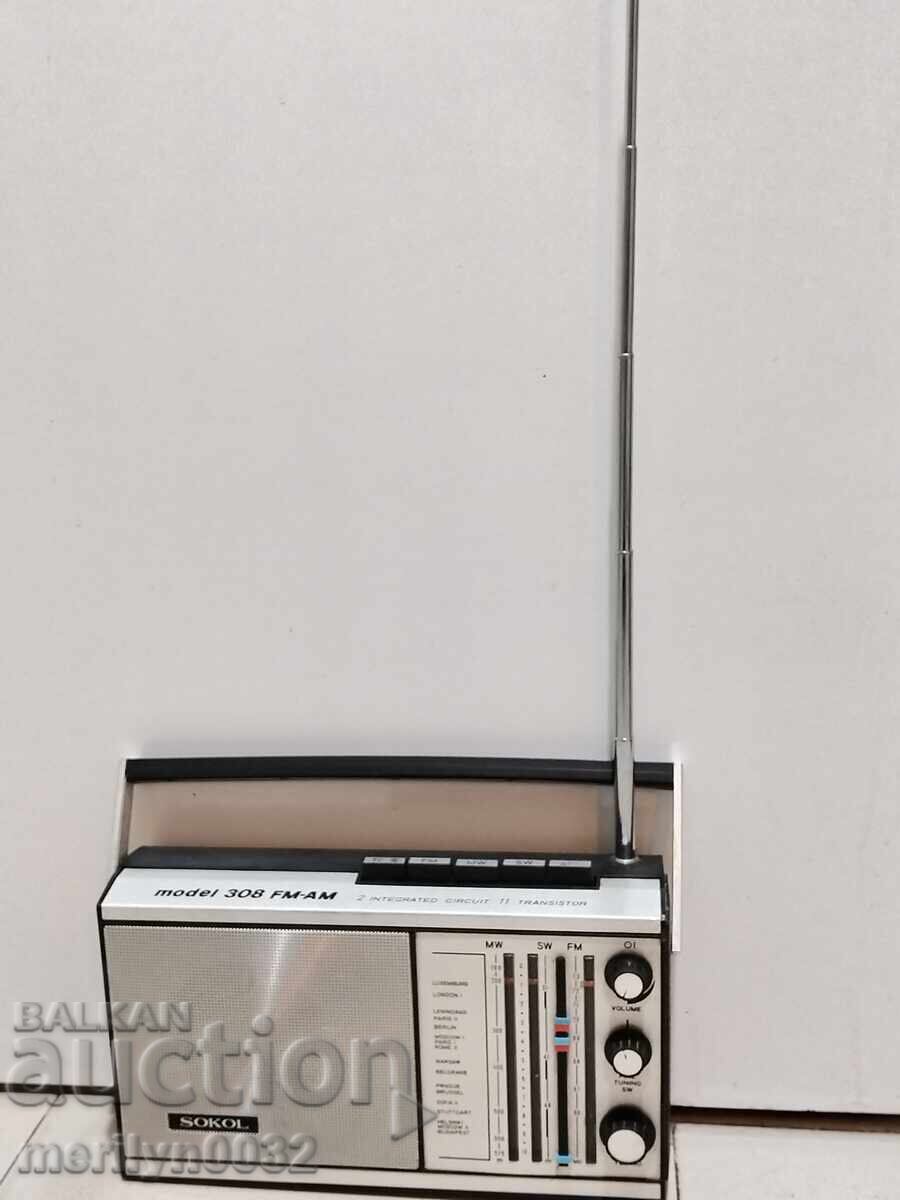 Old Soviet transistor Sokol radio receiver USSR with price 59.50 BGN | € 30.42 Old Soviet transistor Sokol radio receiver USSR with price 59.50 BGN | € 30.42