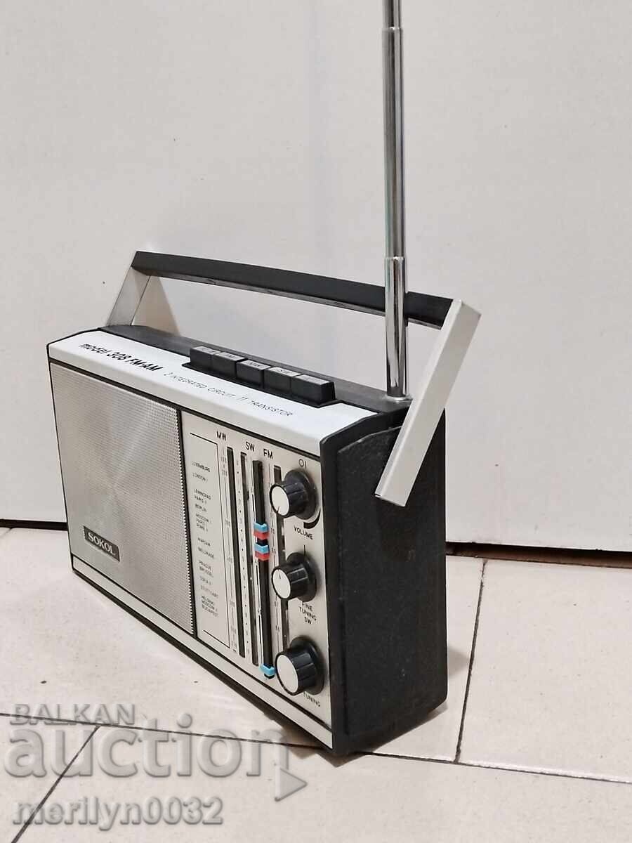 Auction Old Soviet transistor Sokol radio receiver USSR Auction Old Soviet transistor Sokol radio receiver USSR
