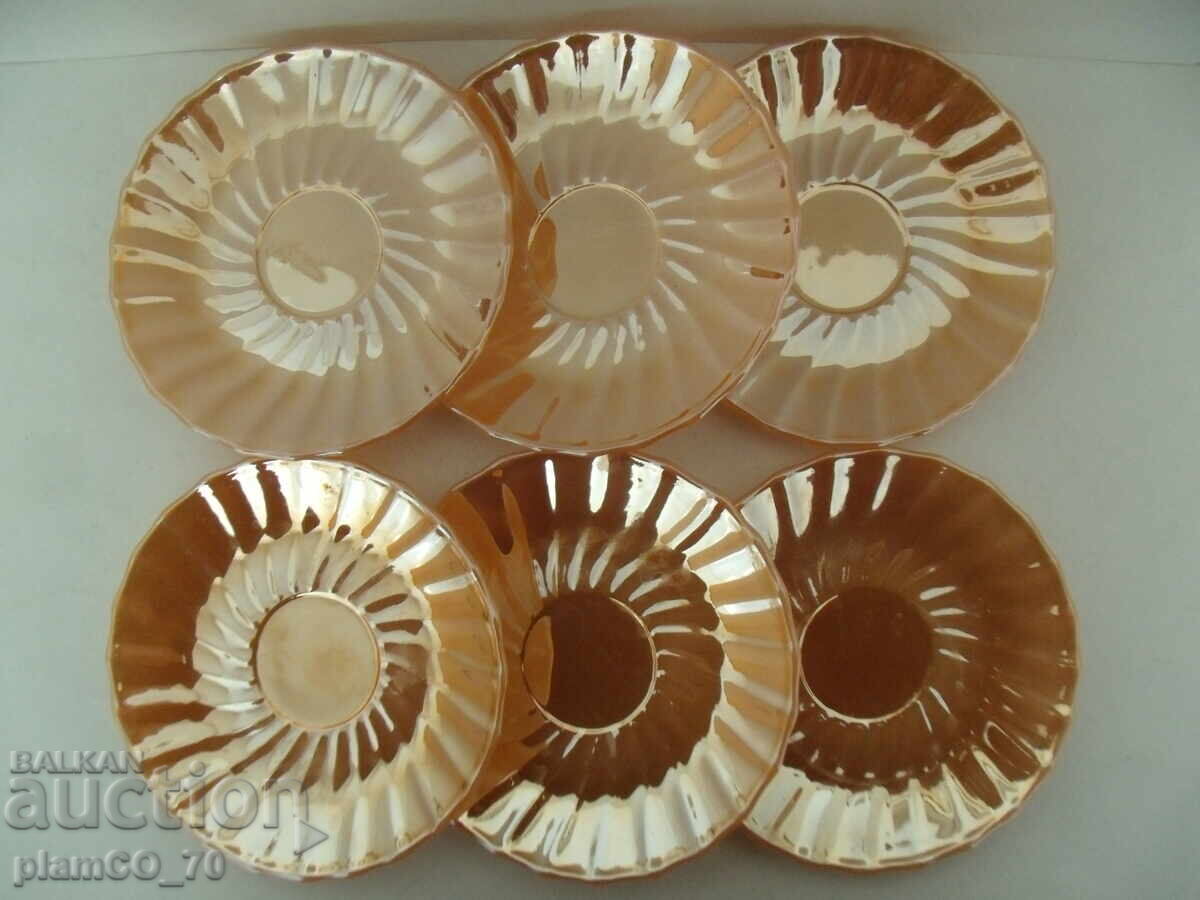 №*7978 παλιά μικρά πιατάκια - Termokrisa Mexico - σετ 6 τμχ με τιμή 15.00 BGN | € 7.67 №*7978 παλιά μικρά πιατάκια - Termokrisa Mexico - σετ 6 τμχ με τιμή 15.00 BGN | € 7.67