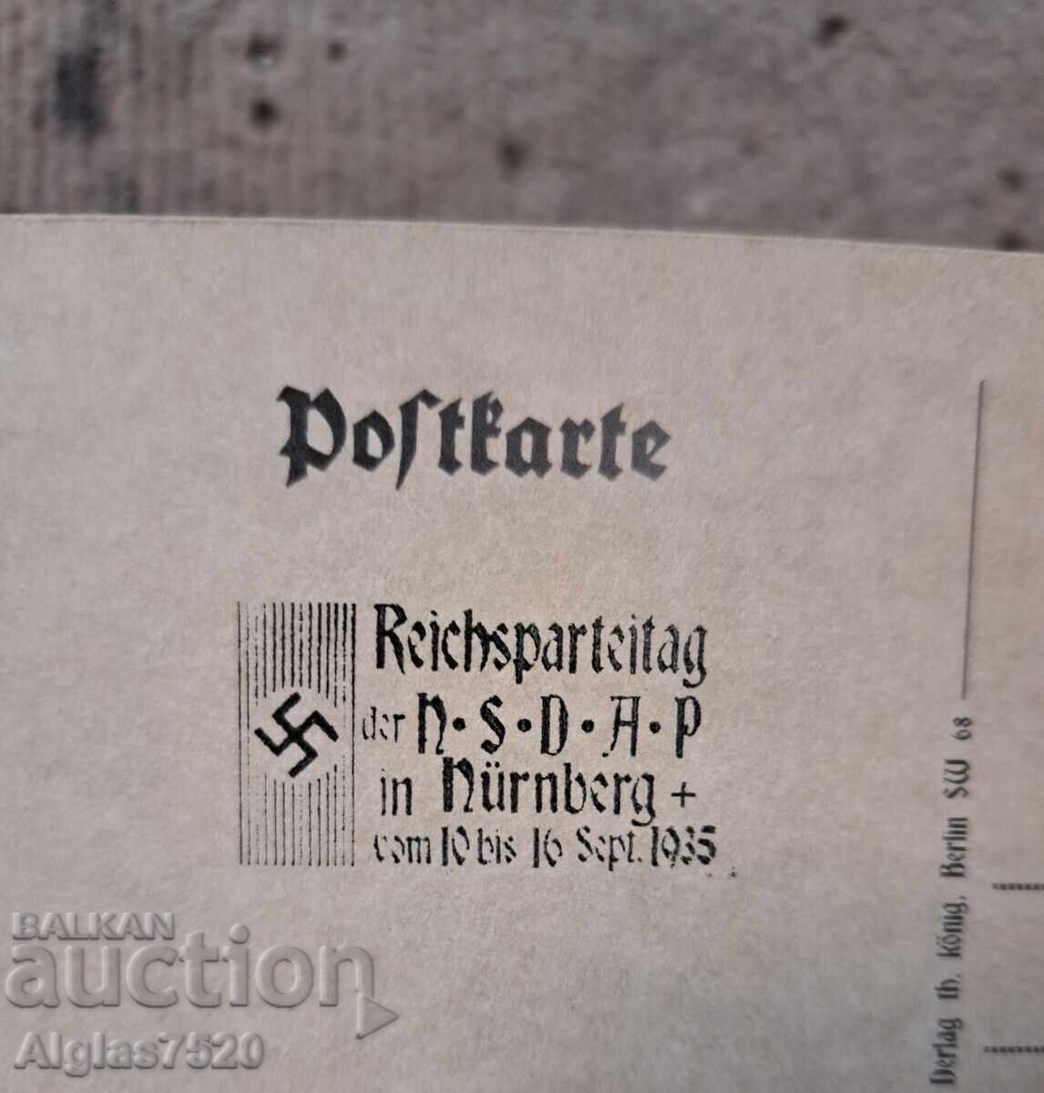 Auction  Swastika Card