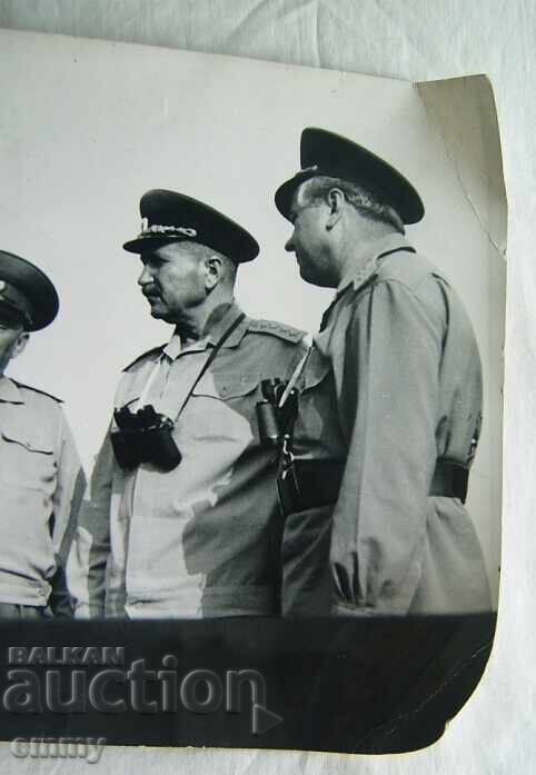 Photograph of Warsaw Pact - Dobri Dzhurov and Army Commanders with price 4.50 BGN | € 2.30 Photograph of Warsaw Pact - Dobri Dzhurov and Army Commanders with price 4.50 BGN | € 2.30