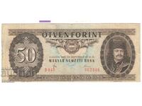 Ungaria - 50 Forinți - 1980 - P# 170d - Hârtie