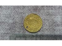 Monedă otomană de aur 1223 20 k. 1,58 gr