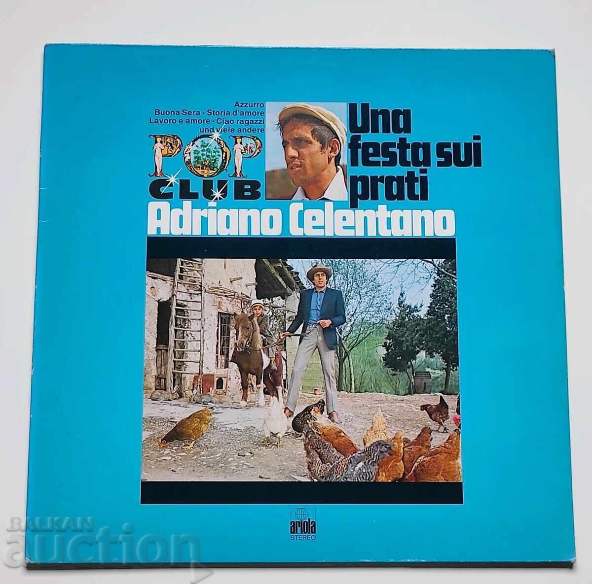 Discul de vinil Adriano Celentano Discul de vinil Adriano Celentano