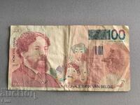 Bancnota - Belgia - 100 franci 1995