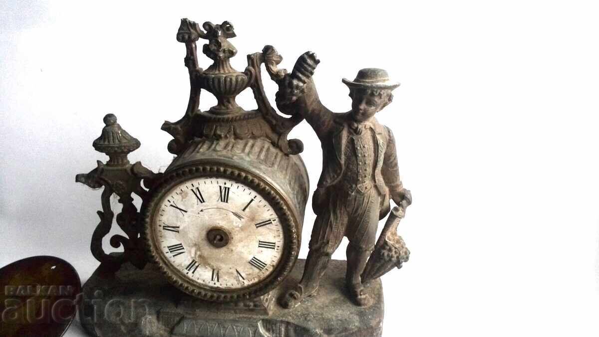 Стар френски часовник каминен часовник - 7 Стар френски часовник каминен часовник - 7