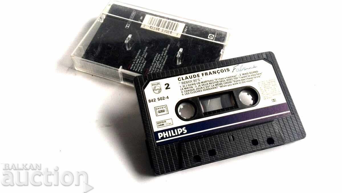 Licitație Claude François, remixuri anii '90 — Caseta audio
