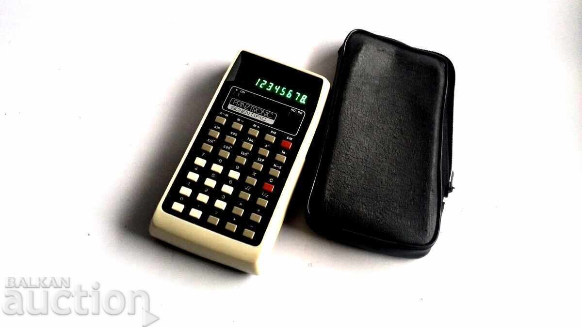 Calculator vechi de Crăciun din 1975 Calculator vechi de Crăciun din 1975