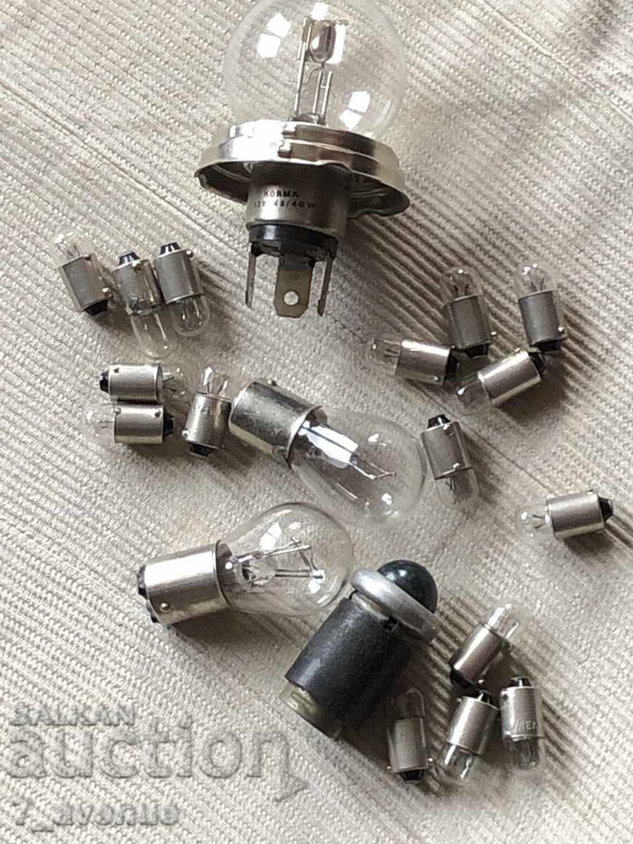 LĂMPI / BECURI pentru Zhiguli - 20 bucăți