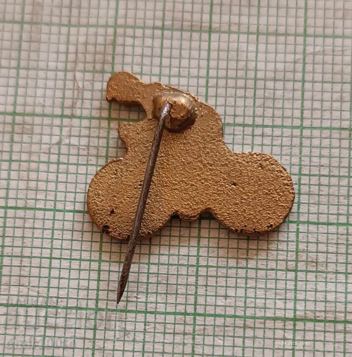 Доставка на Стара значка Колоездач Доставка на Стара значка Колоездач