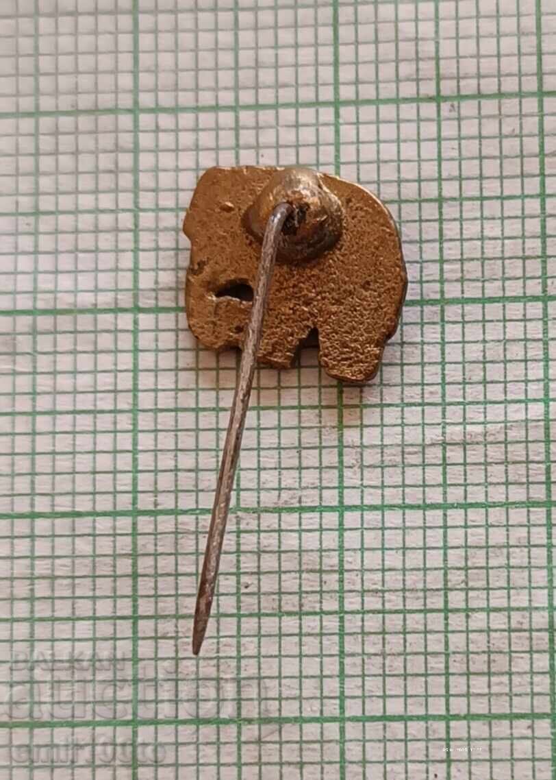 Livrarea Vechi insignă Elefant Livrarea Vechi insignă Elefant