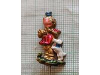 Παλαιό σήμα: Κορίτσι με σκύλο