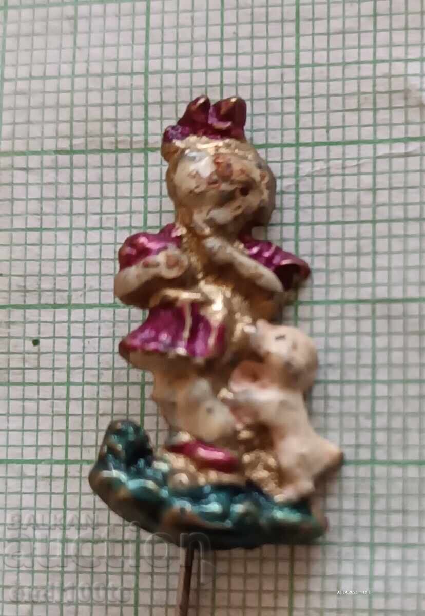 Παλαιό σήμα: Κορίτσι με σκύλο