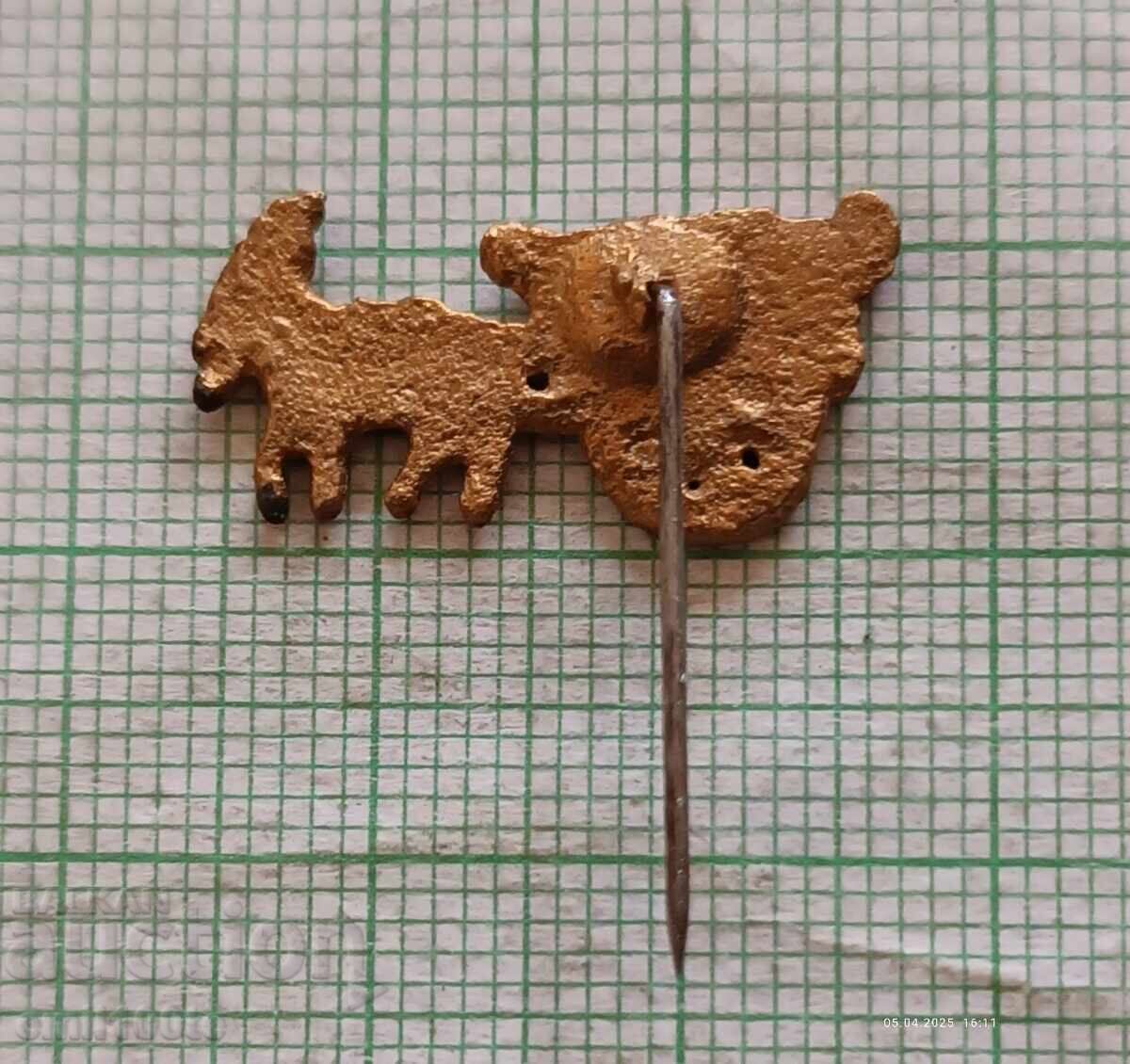 Παράδοση Παλαιό σήμα Μαγκαρέ με καρότσα