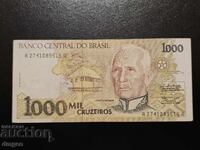 1000 κρουζέιρο Βραζιλία