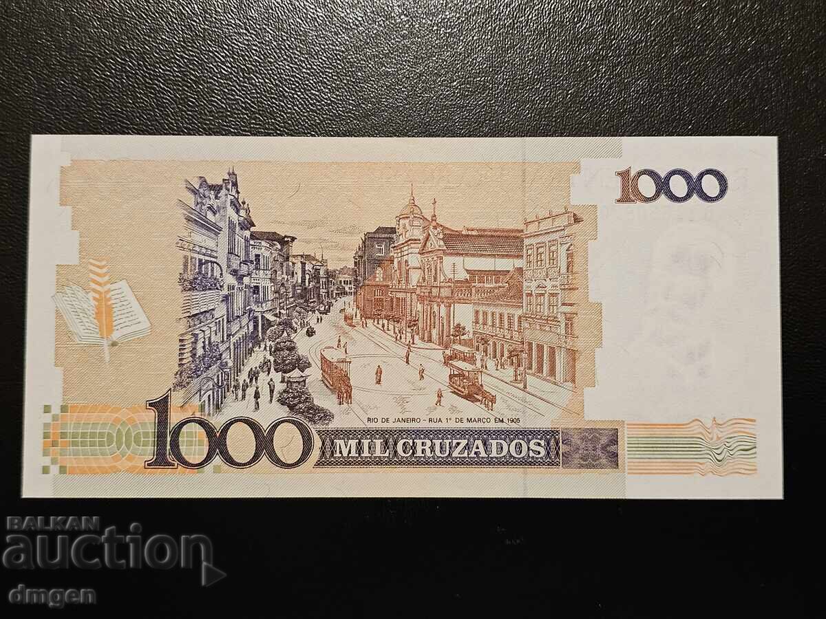 1000 Cruzeiros with overprint Brazil UNC with price € 1.02 | 1.99 BGN 1000 Cruzeiros with overprint Brazil UNC with price € 1.02 | 1.99 BGN