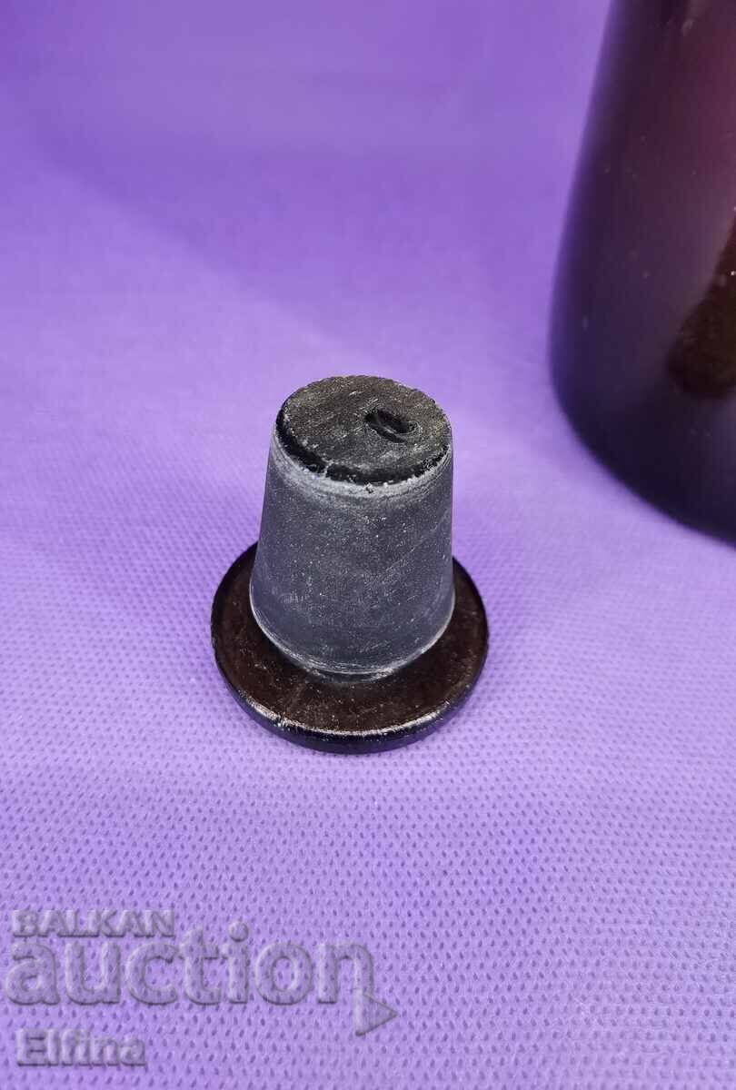 Licitație Sticlă reactivă, cu șlif, sticlă închisă la culoare