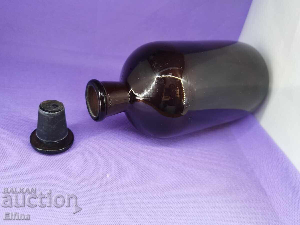 Доставка на Реактивно шише, с шлиф, тъмно стъкло