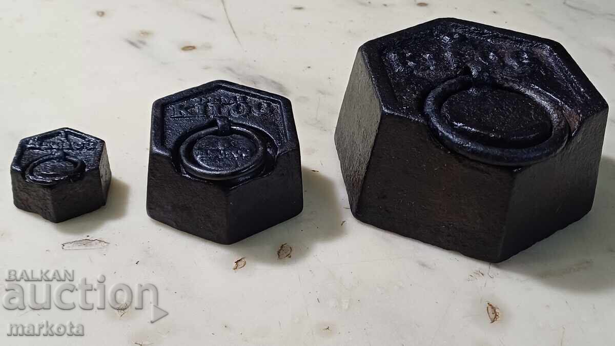 Old scale weight from a balance, exagia Old scale weight from a balance, exagia