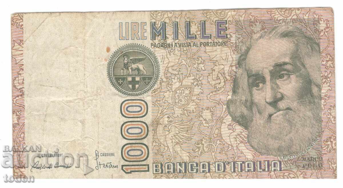 Italia - 1 000 Lire - 1982 - P# 109a.1 - Hârtie