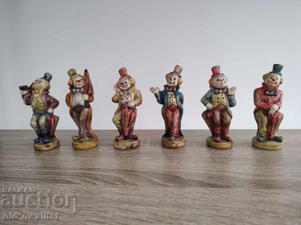 Clown, clovni, Art ceramică