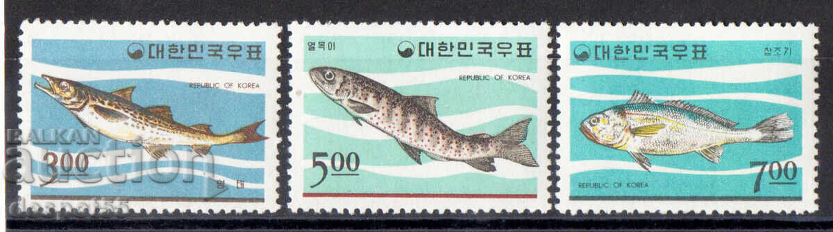1966. South. Korea. Fish. 1966. South. Korea. Fish.
