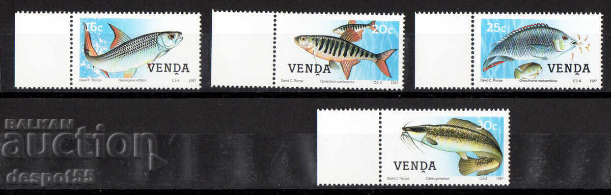 1987. Venda. Peşte de apă dulce.