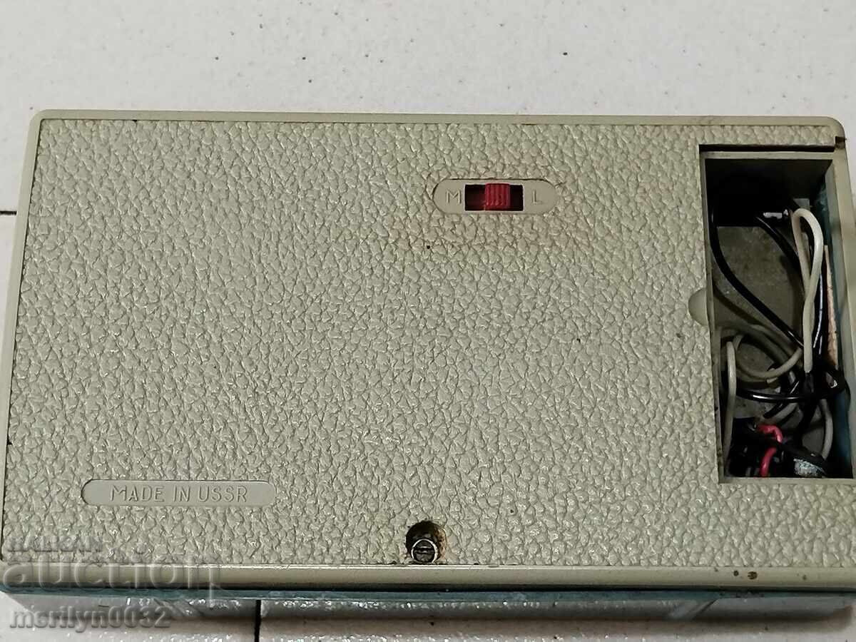 Aparat radio cu tranzistori "Selga" radio USSR - 5 Aparat radio cu tranzistori "Selga" radio USSR - 5