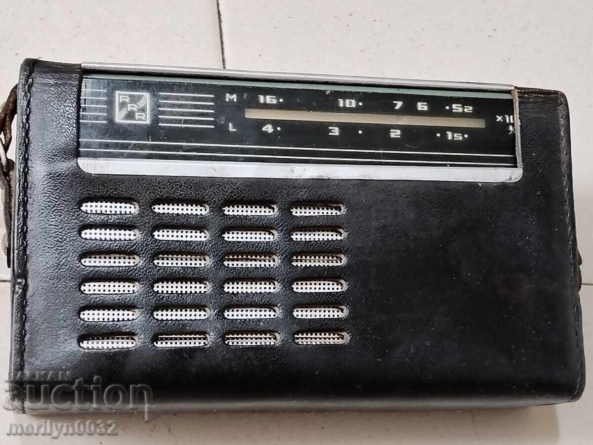 Aparat radio cu tranzistori "Selga" radio USSR - 7 Aparat radio cu tranzistori "Selga" radio USSR - 7