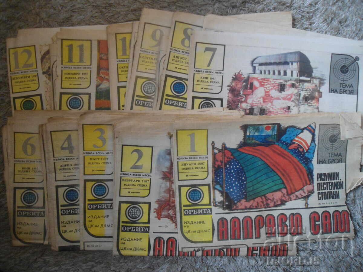 Ziarul "FĂ-ȚI SINGUR", Numerele 1 - 12 din 1987