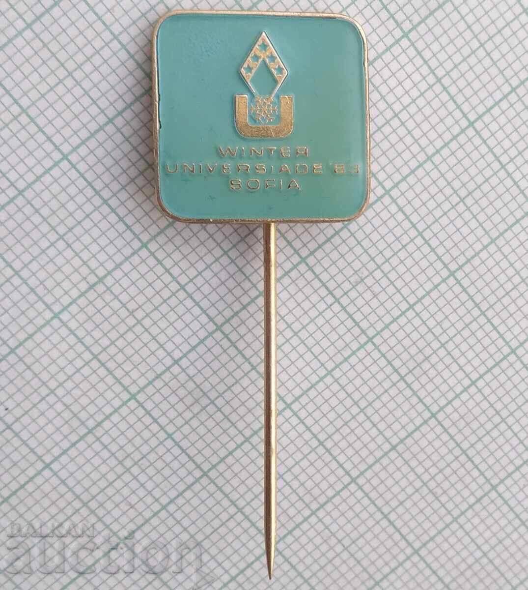 18793 Значка - Зимна Универсиада София 1983 с цена 2.00 лв. | € 1.02 18793 Значка - Зимна Универсиада София 1983 с цена 2.00 лв. | € 1.02
