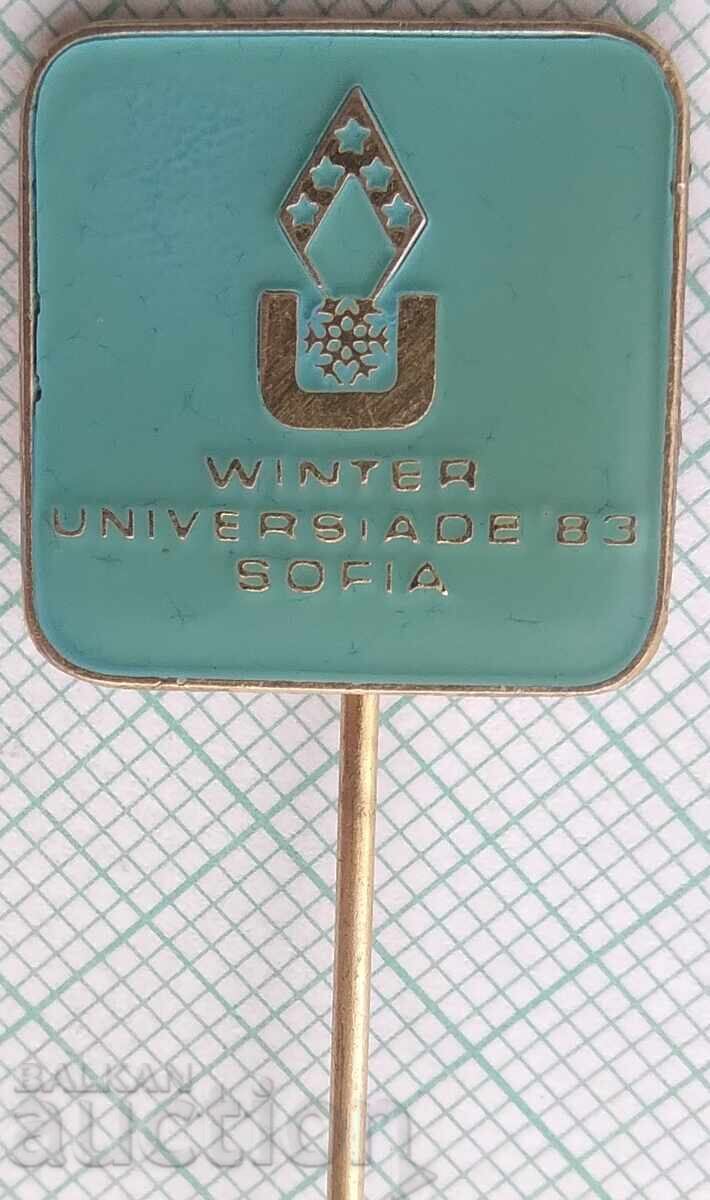 18793 Значка - Зимна Универсиада София 1983 18793 Значка - Зимна Универсиада София 1983