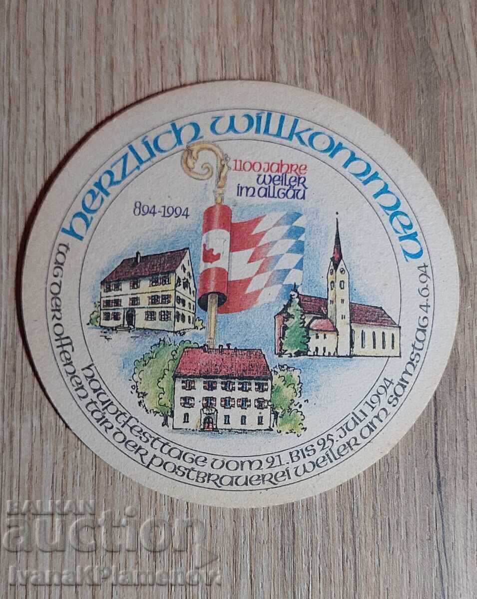 Suporturi de pahare noi, două bucăți, pentru colecționari cu preț € 3.00 | 5.87 BGN