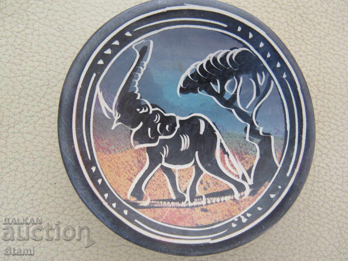 Decorative soapstone bowl - BIG 5 - elephant, see price - 4 with price 19.00 BGN | € 9.71 Decorative soapstone bowl - BIG 5 - elephant, see price - 4 with price 19.00 BGN | € 9.71