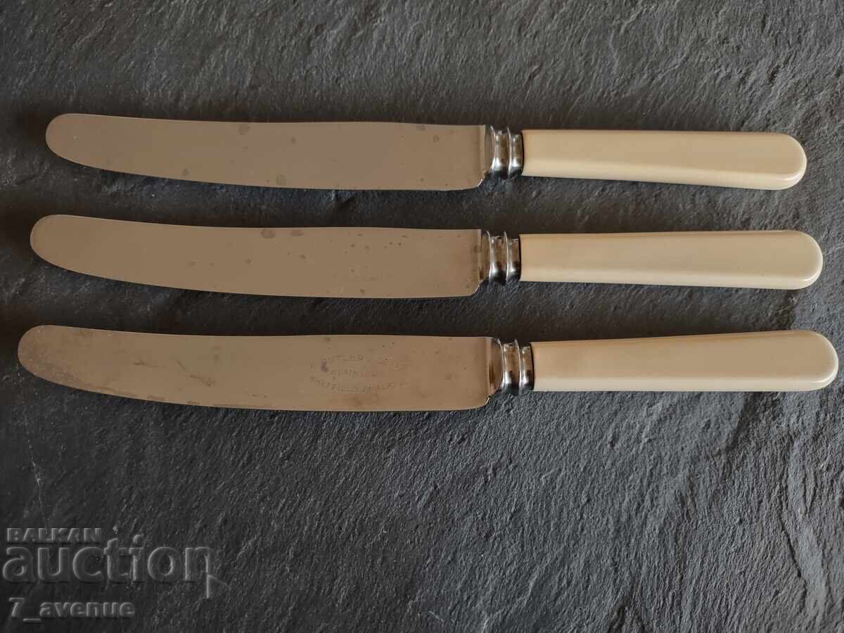 Παρτίδα παλαιών μαχαιροπήρουνων, μαχαίρια, 6.04.25 Παρτίδα παλαιών μαχαιροπήρουνων, μαχαίρια, 6.04.25