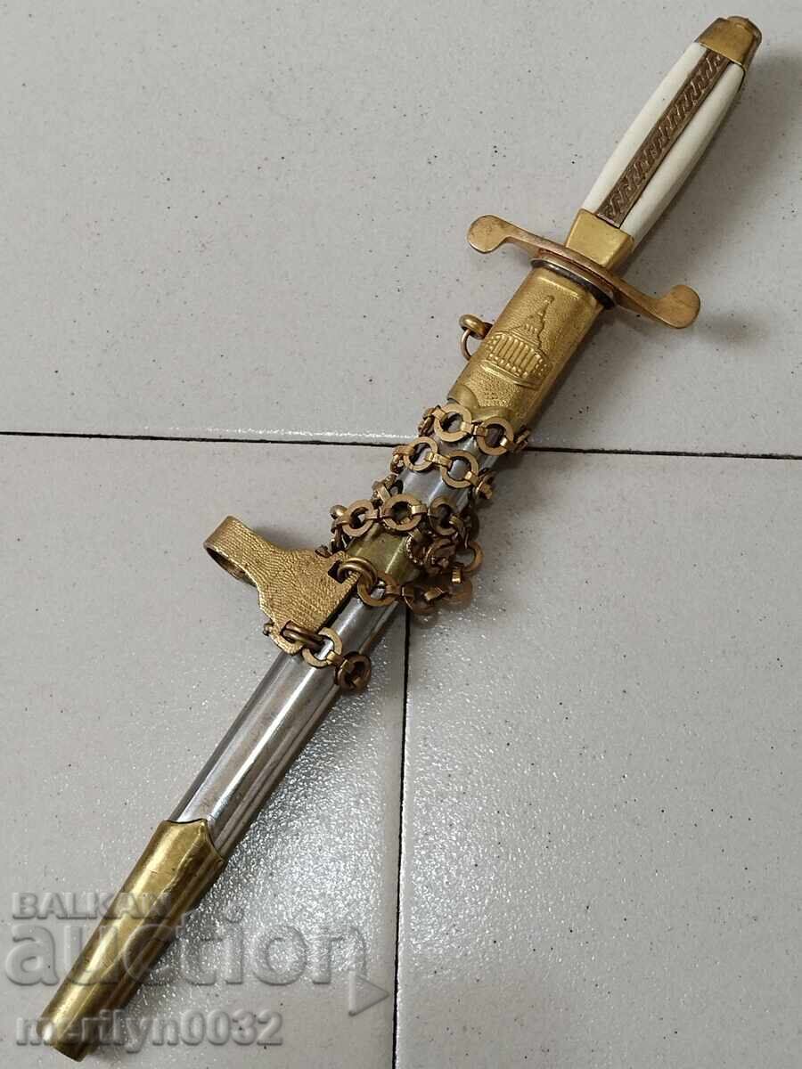 Общовойскови офицерски кортик, кама нож с кания с цена 252.00 лв. | € 128.85