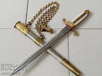General military officer's kortik, dagger knife with kaniya