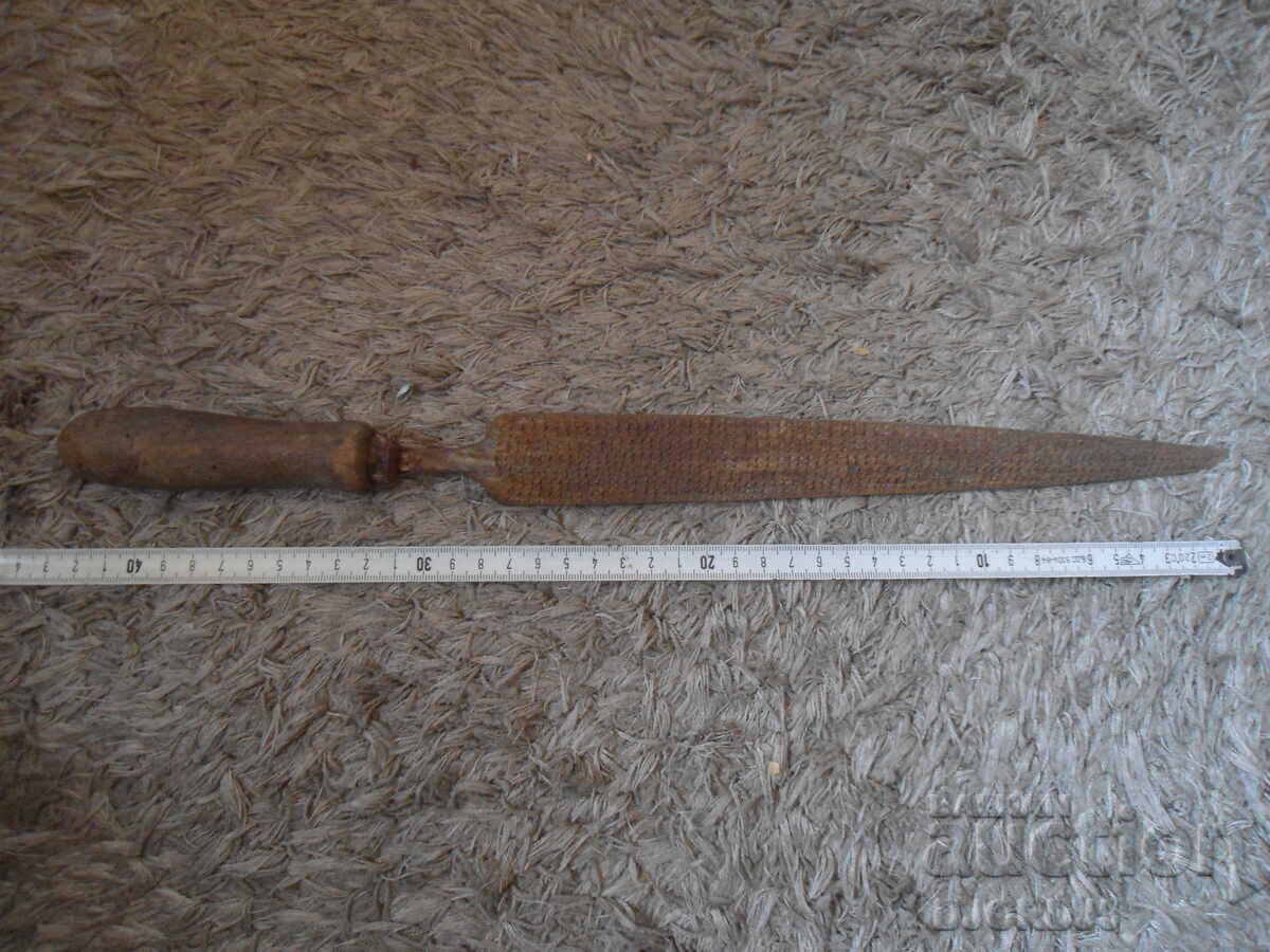 Παλιό πριόνι ξυλουργικής - 6