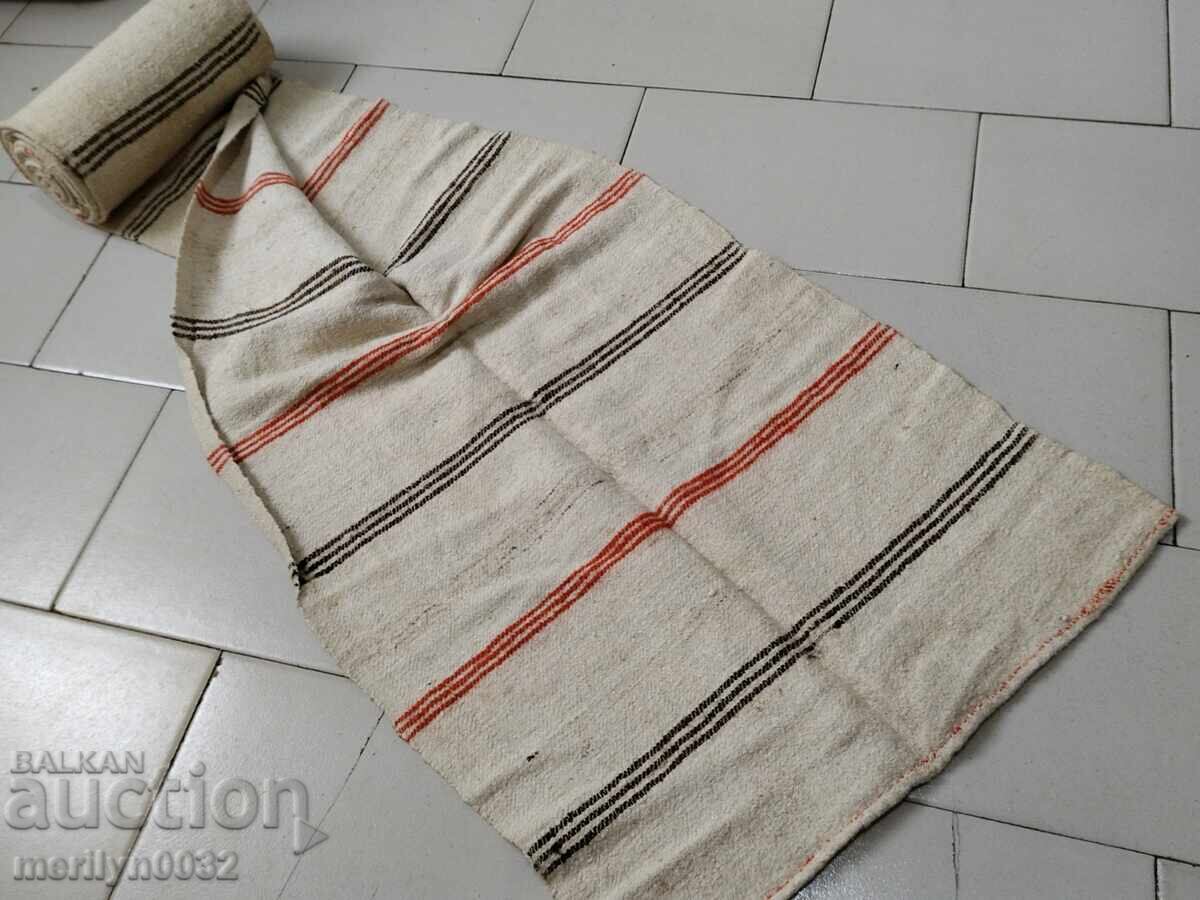 Paid roll of hand-woven hemp fabric with price 69.00 BGN | € 35.28 Paid roll of hand-woven hemp fabric with price 69.00 BGN | € 35.28