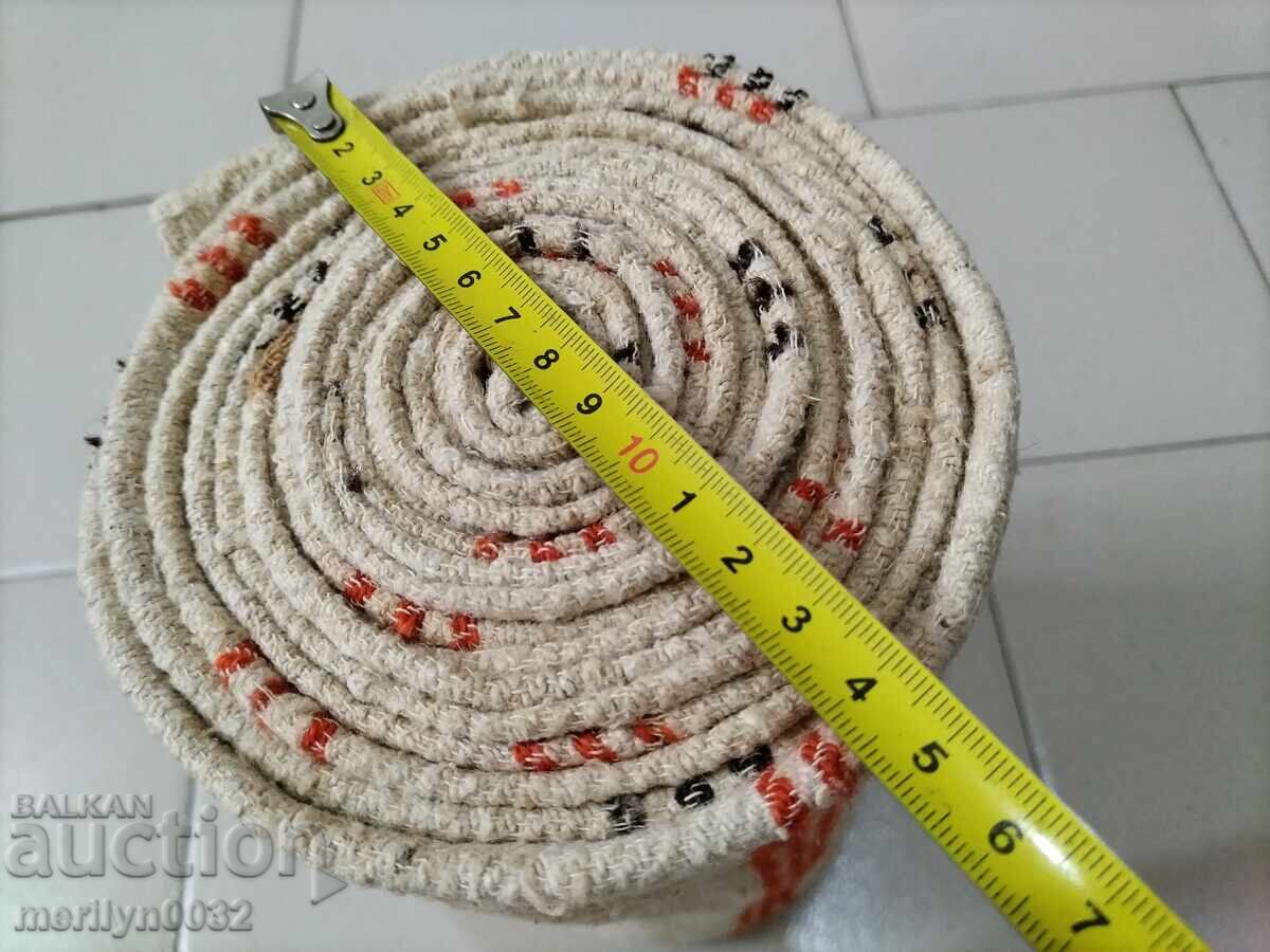 Delivery of Paid roll of hand-woven hemp fabric Delivery of Paid roll of hand-woven hemp fabric