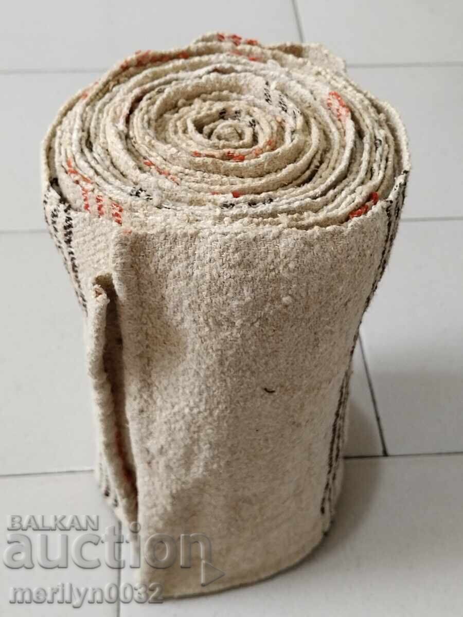Paid roll of hand-woven hemp fabric - 5 Paid roll of hand-woven hemp fabric - 5