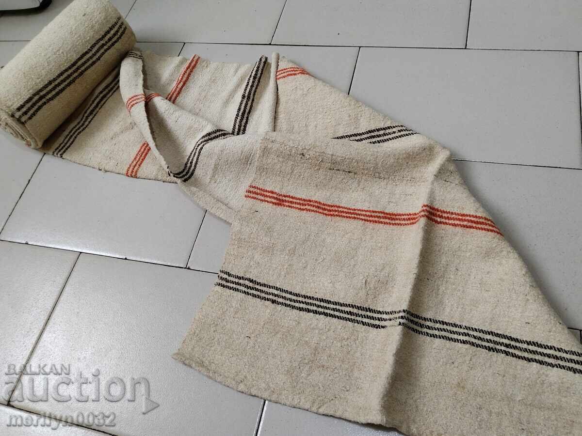 Paid roll of hand-woven hemp fabric - 6 Paid roll of hand-woven hemp fabric - 6